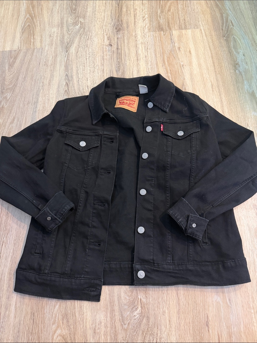 Levi's Black Denim Trucker Jacket
